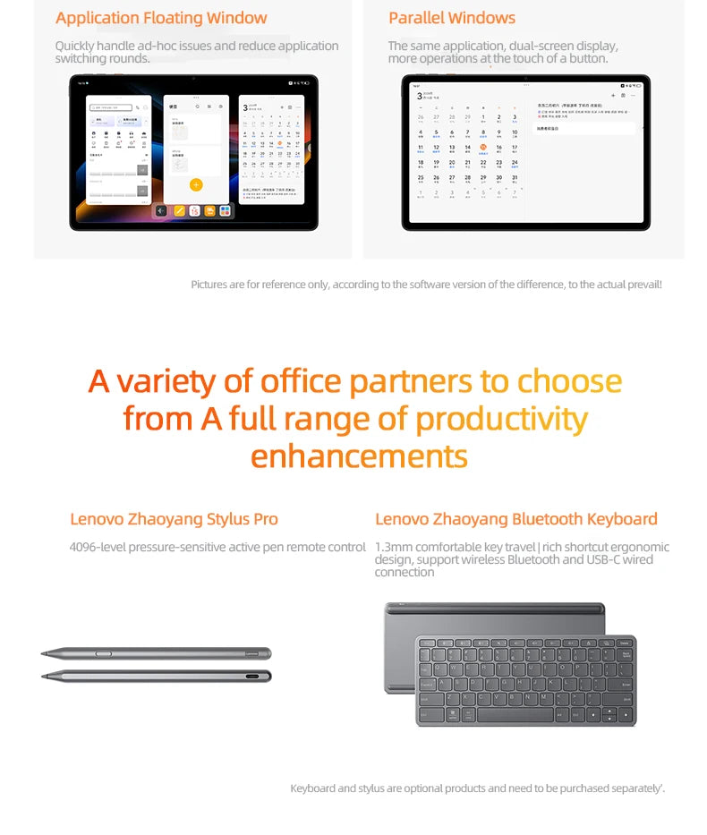 New Lenovo Tab K11 Tablet K11 Plus Snapdragon 680 11.5" 90Hz Screen 128GB 256GB 8600mAh WIFI13MP Camera Android 14 Tablet PC