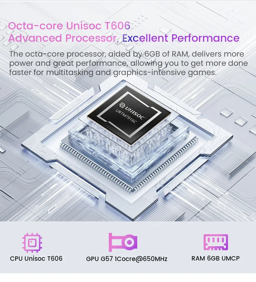 Blackview Tab 7 pro Tablet 10.1'' FHD Display GPS 6GB 128GB 4G 13MP Camera 6580mAh Unisoc T606 Android 12 Tablets Pad PC