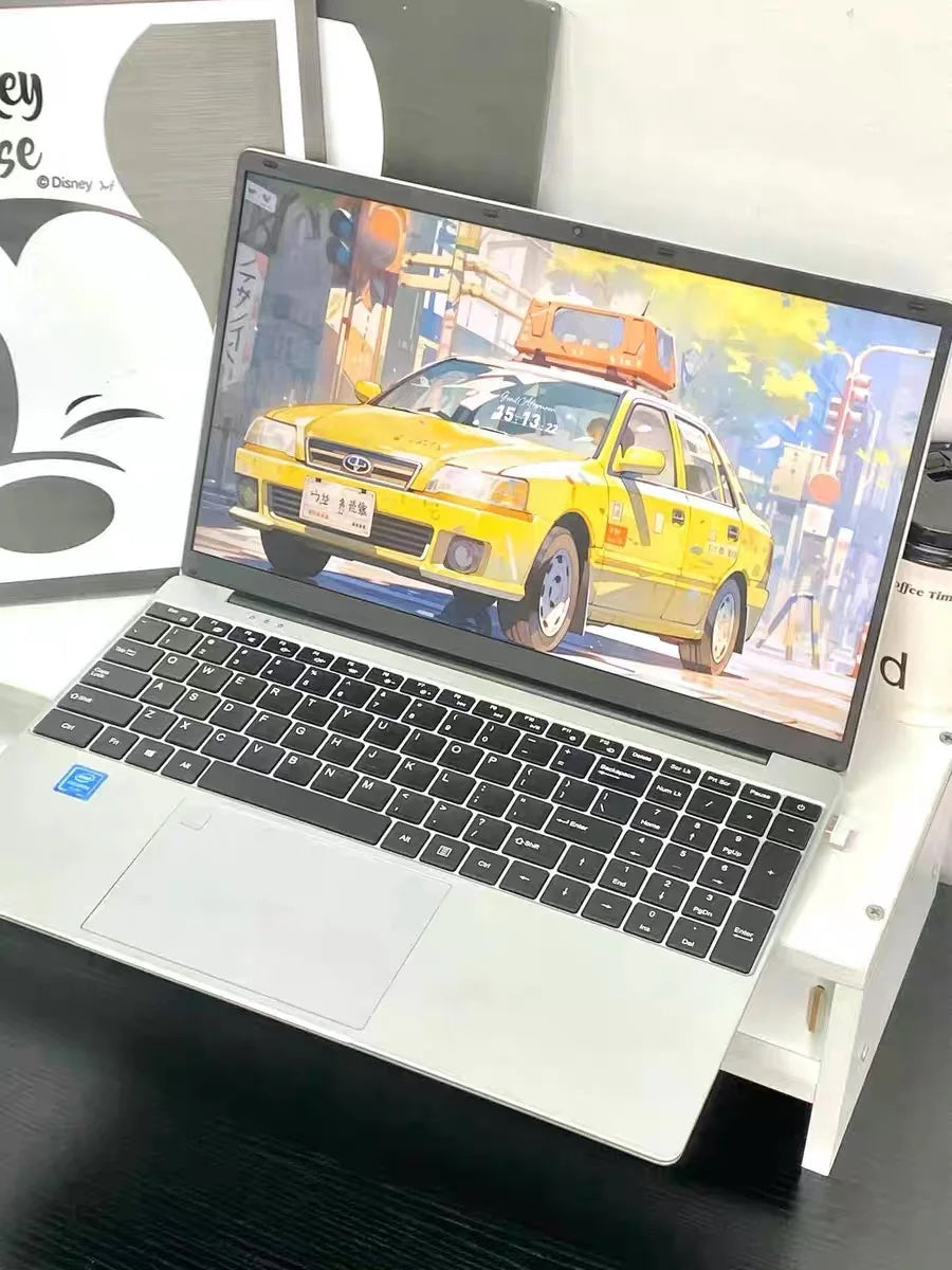 14 Inch Laptop PC 12GB LPDDR4 RAM 256GB SSD ROM 1080p FHD IPS Screen Windows 11 Computer with Celeron 4-Core Processor WIFI