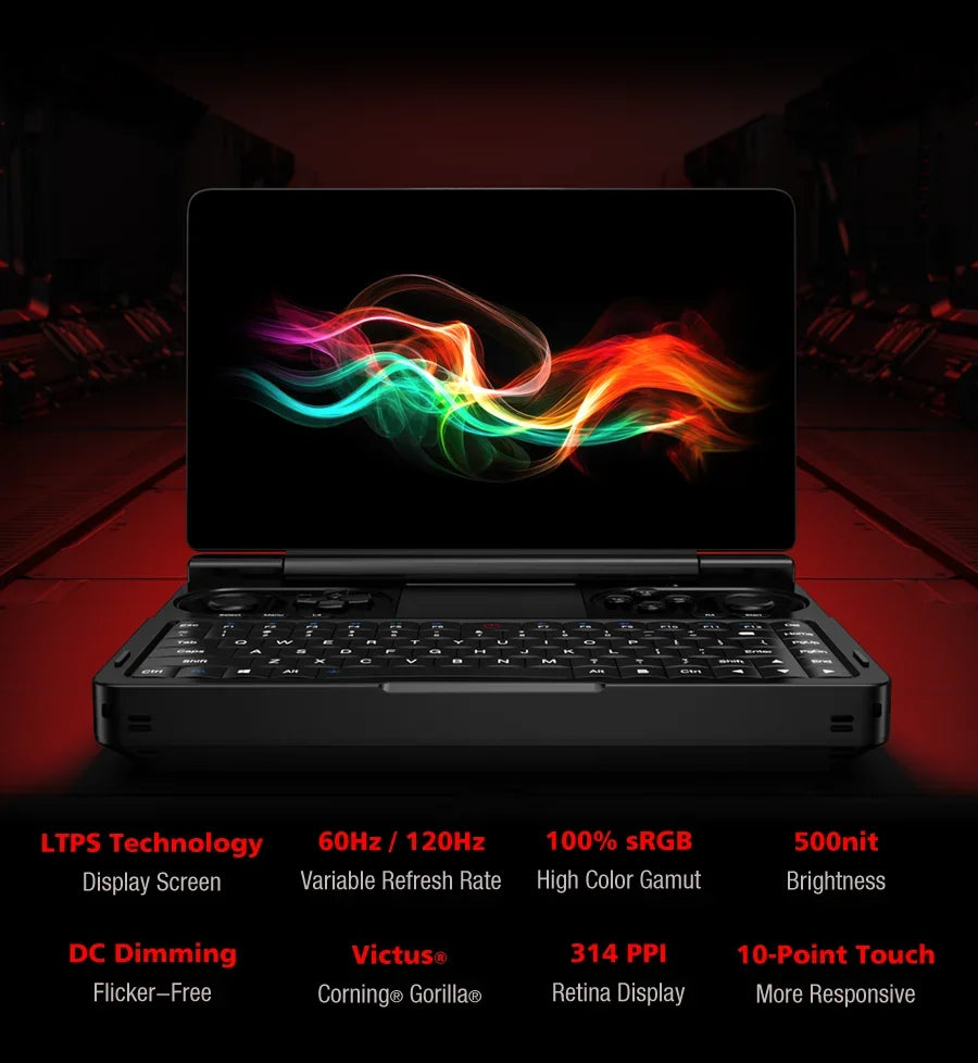 GPD 2025 WIN Mini 16GB 32GB Memory 1TB 2TB SSD Hard Disk AMD Ryzen 8840U HX370 Processor Handheld Gaming Laptop Mini PC Notebook