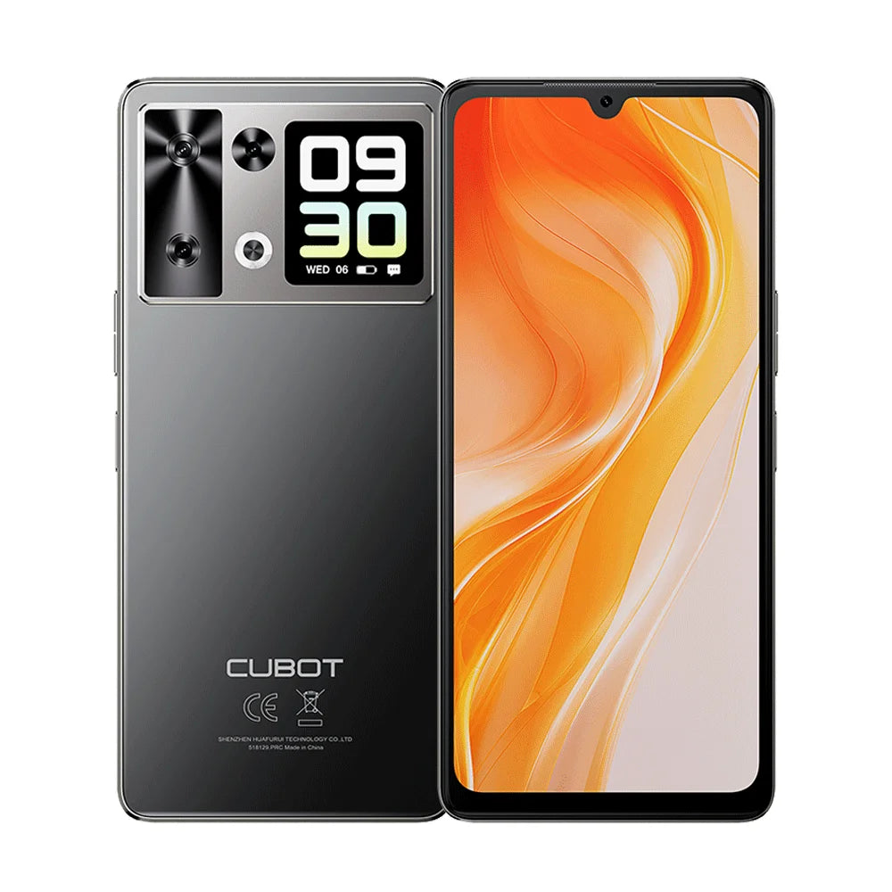 Smartphone Android 15 Cubot P90, 6.88-Inch 120Hz Screen, 24GB RAM+256GB ROM, G100 Octa-core, 2.2GHz, 64MP, 5100mAh,NFC, 4G Phone