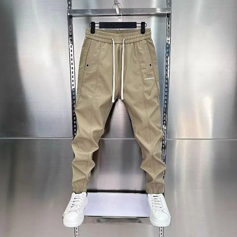 2023 Spring Autumn Men's Trousers Janpan Fashion Streetwear Joggers Pants Men Casual Men Clothing Elastic Waist Sweatpants Men