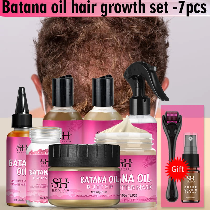 100% Pure Batana Oil From Honduras Natural Batana Butter For Hair Growth Alopecia Areata Hair Loss Treatment For Men & Women