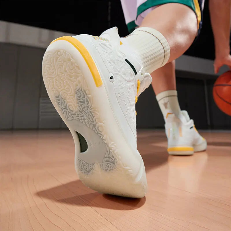 361 Degrees Joker 1 GT PE Men Basketball Shoes Trendy Leather Lightweight Shock-Absorbing Wear-resistant Male Sneakers 672511116