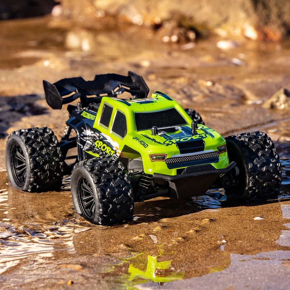 2.4G Remote Control Car with Light RC Vehicle RC Racing Car 20KM/H High Speed Off-Road Climbing Remote Control Toy Gift for Kids