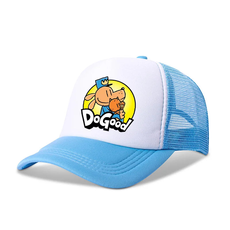 Dog Man Universal Casual Cap Summer Baseball Polyester Hat Adjustable Truck Driver Children Cartoon Peripheral Item Adult Action