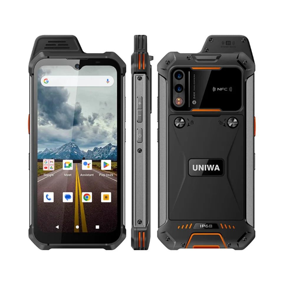 UNIWA W999 ATEX Explosion Rugged Smartphone Waterproof Walkie Talkie Helio G99 8GB+128GB 6.3“ FHD 4400mAh Andriod 13 Cell Phone