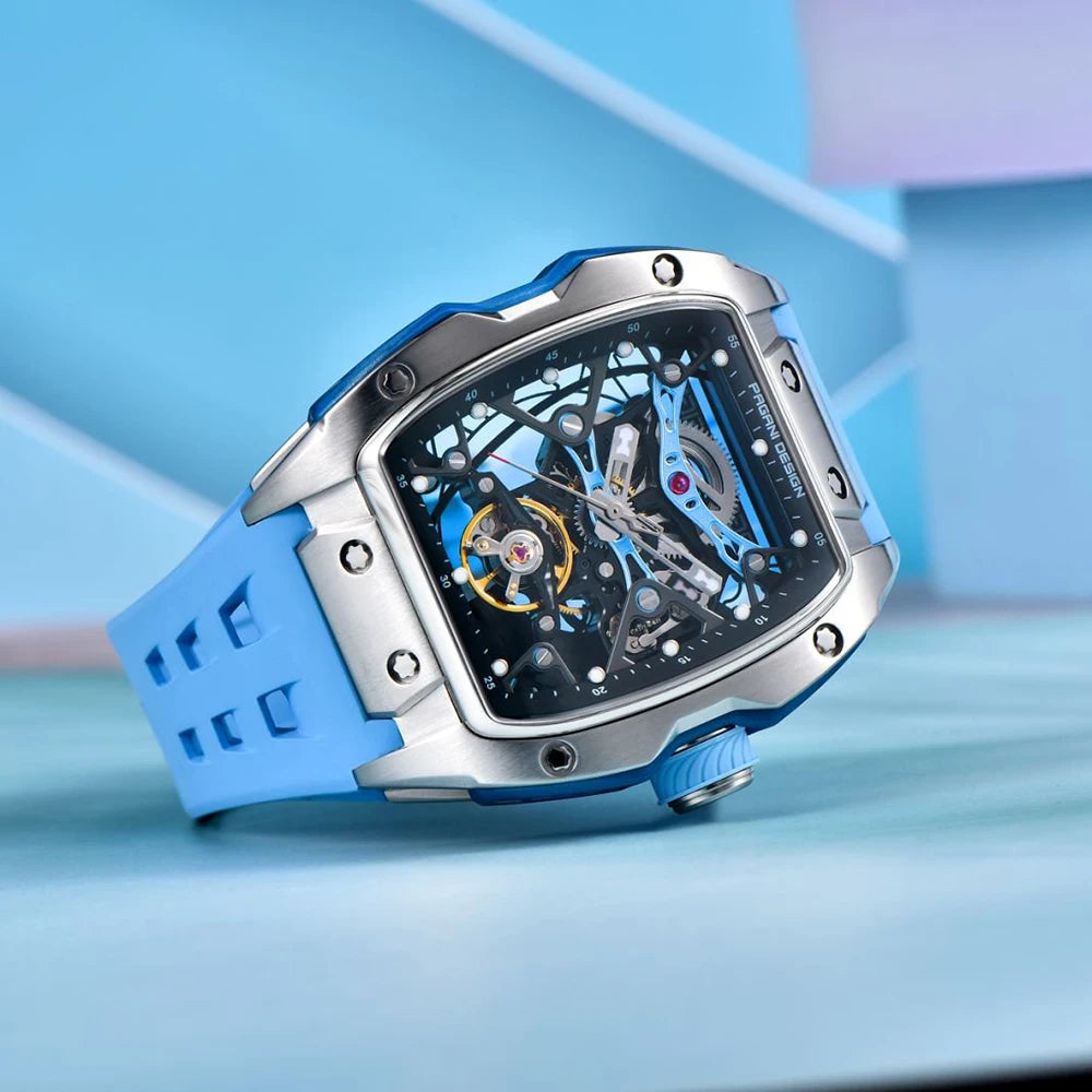 PAGANI DESIGN Automatic Watch New Men Mechanical Europe and America Watch Top Brand Sapphire Glass 50M Waterproof Watch Men