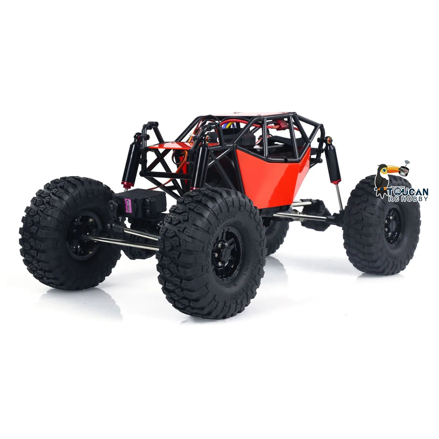 1/10 Scale RTR RC Off Road 4x4 Radio Control Car Ready to Run RC Rock Crawler Electric Painted Finished Truck for Gift Toys