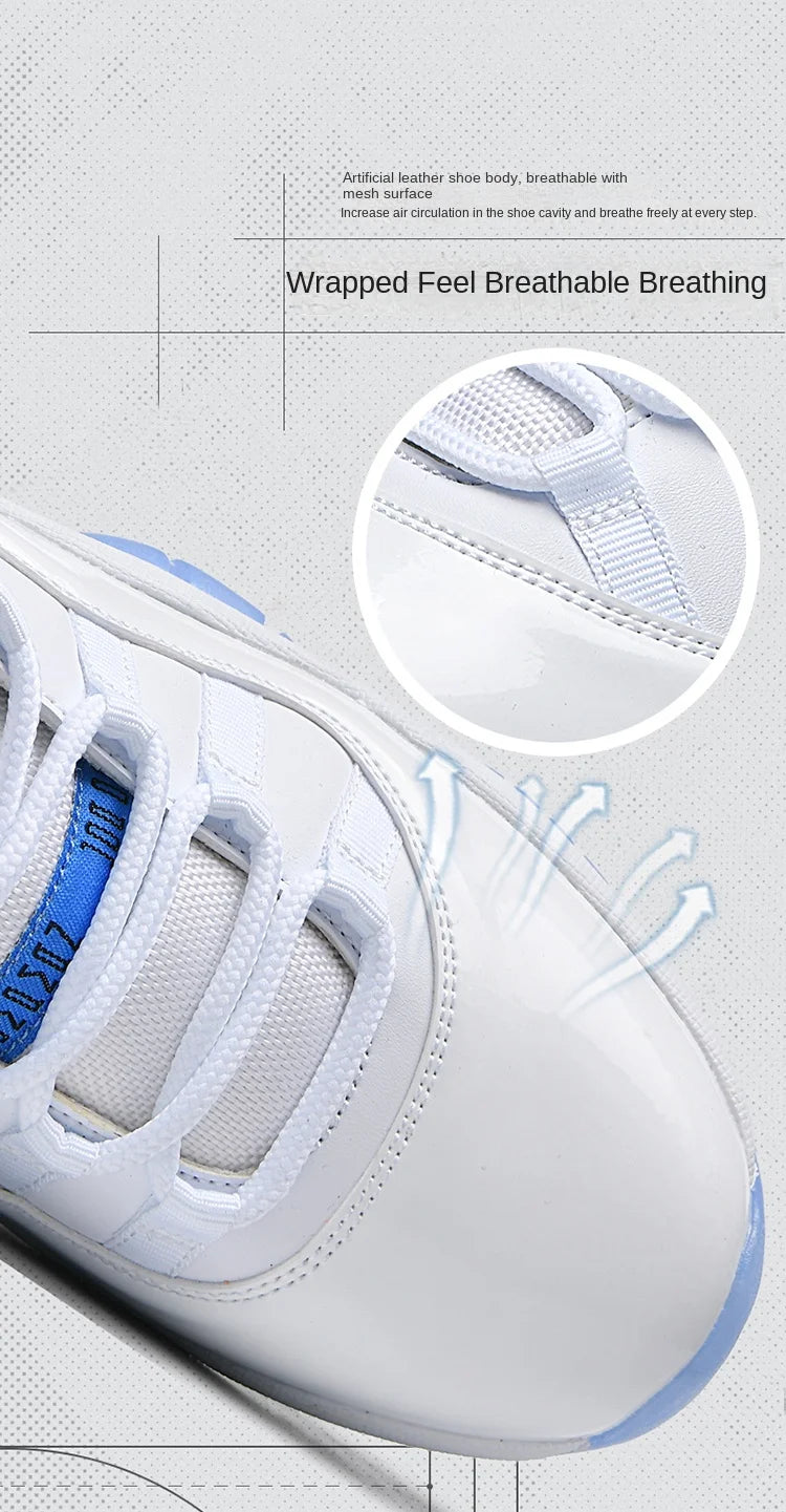 2025 New Spring and Summer Basketball Shoes for Male Students, Versatile Couple Models, Shock-Absorbing Sports Shoes