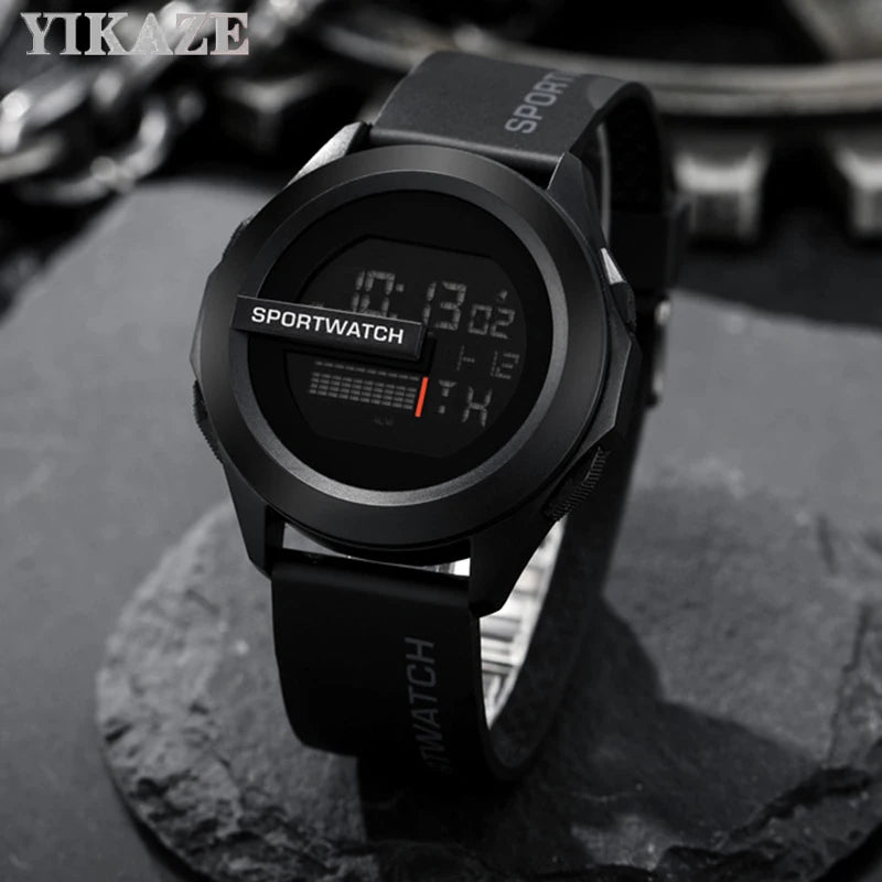 Men's Sports Watches Alarm Clock Multifunction Men LED Digital Watch Waterproof Fitness Sport Electronic Watch for Male Clock