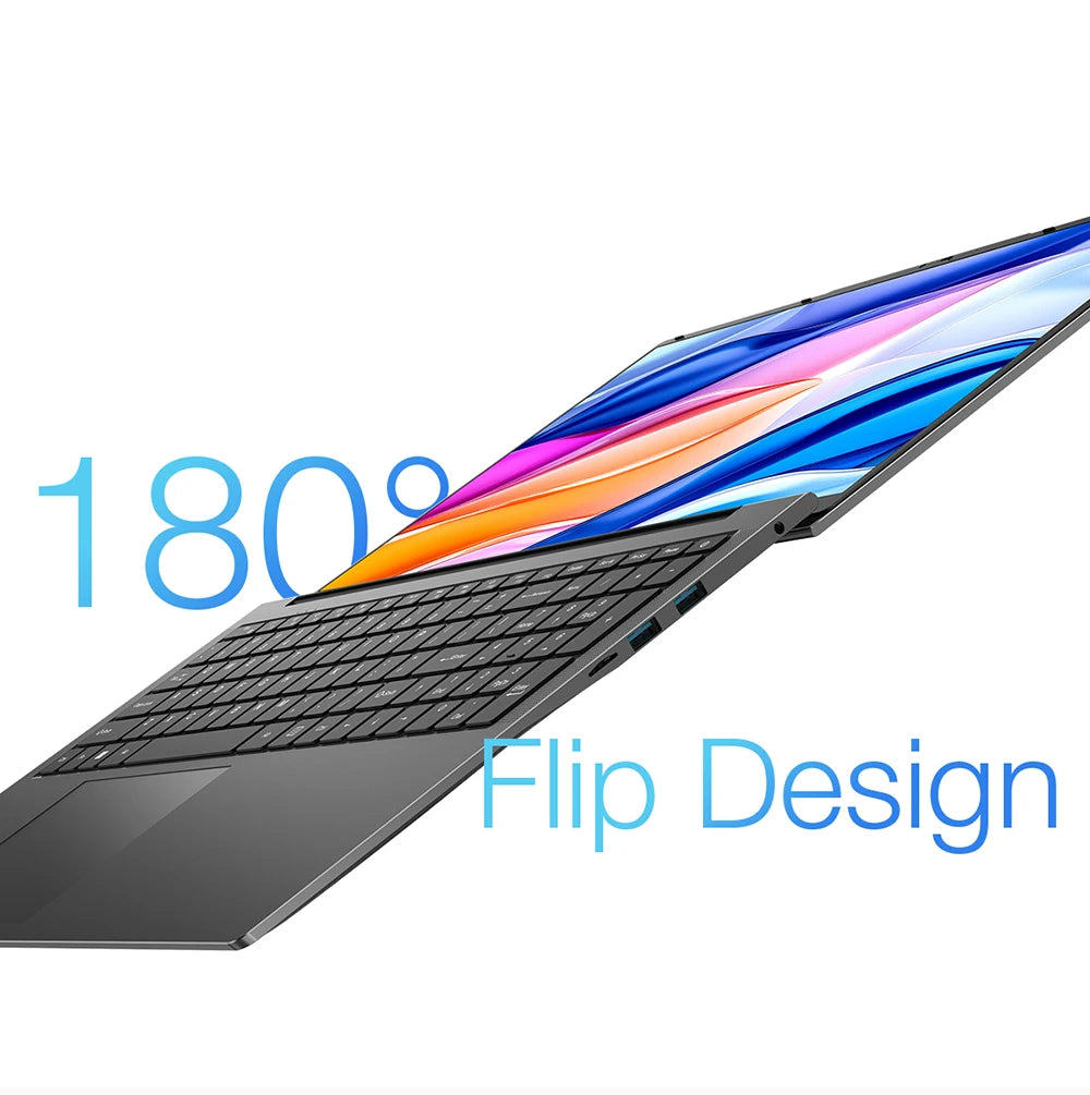Teclast F17Plus 17.3 inch Laptop Intel N150 16GB RAM 512GB SSD Windows 11 Notebook 180° Flip Computer Backlit Keyboard mini-HDMI
