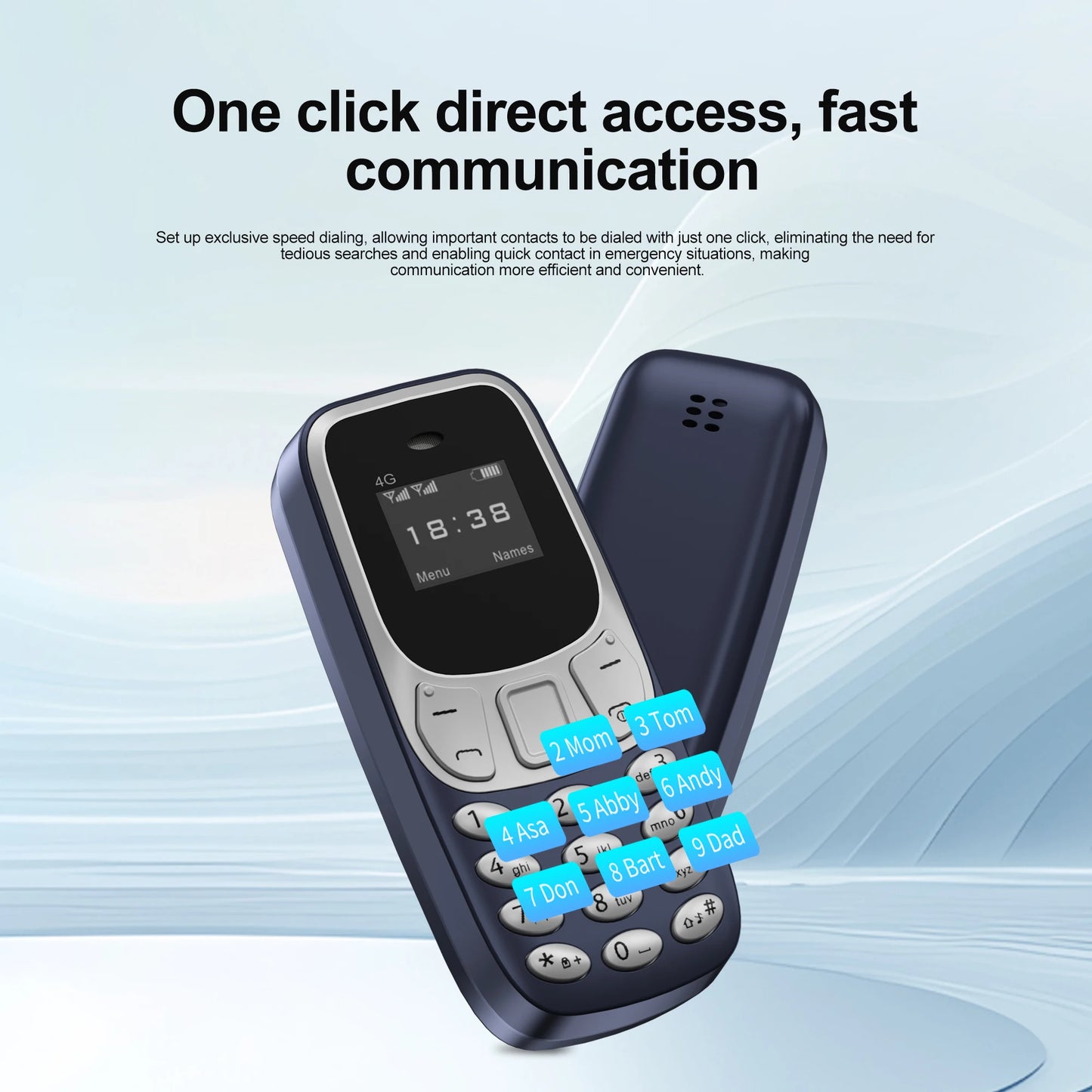 SERVO BM10 4G Mini Button Function Phone Speed Dial Auto Call Recorder Blacklist 2 SIM Small Mobile Phone Multilingual 2025 New