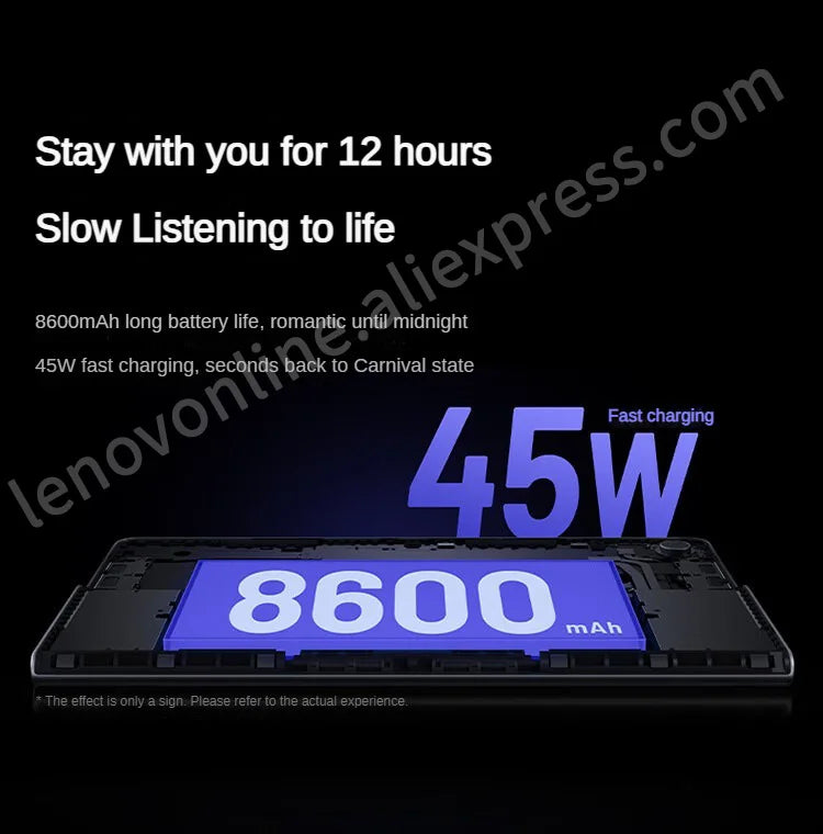 Lenovo Tab Plus 2024 Xiaoxin Pad Studio Android Tablet 8G 128G Portable Speaker Audio JBL and Dolby Atmos speakers