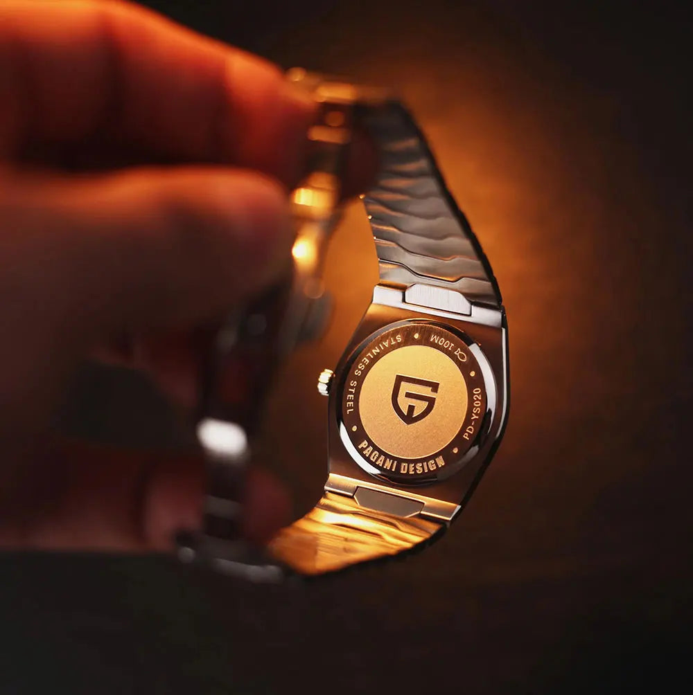 2025 New PAGANI DESIGN Men's Quartz Watch 37MM VJ21 Sapphire Stainless Steel Waterproof Wristwatches Reloj Hombre PDYS020