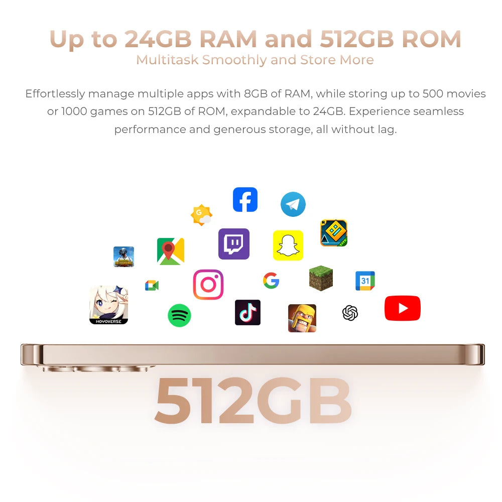 【World Premiere】OUKITEL P1 PRO 6.7-inch FHD+ AMOLED 120Hz, 5150mAh Battery, 8.2mm Ultra-thin Smartphone 8GB+512GB, Android 15