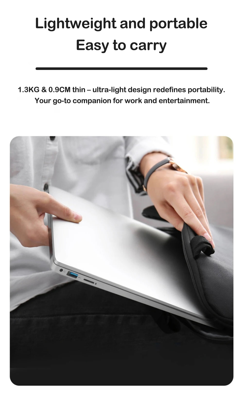 New 14.1" Laptop Intel Core i9-9900 32GB 2TB Gaming PC Ultra Slim Office Study Computer PC Windows 11 Pro 1920*1080 HD