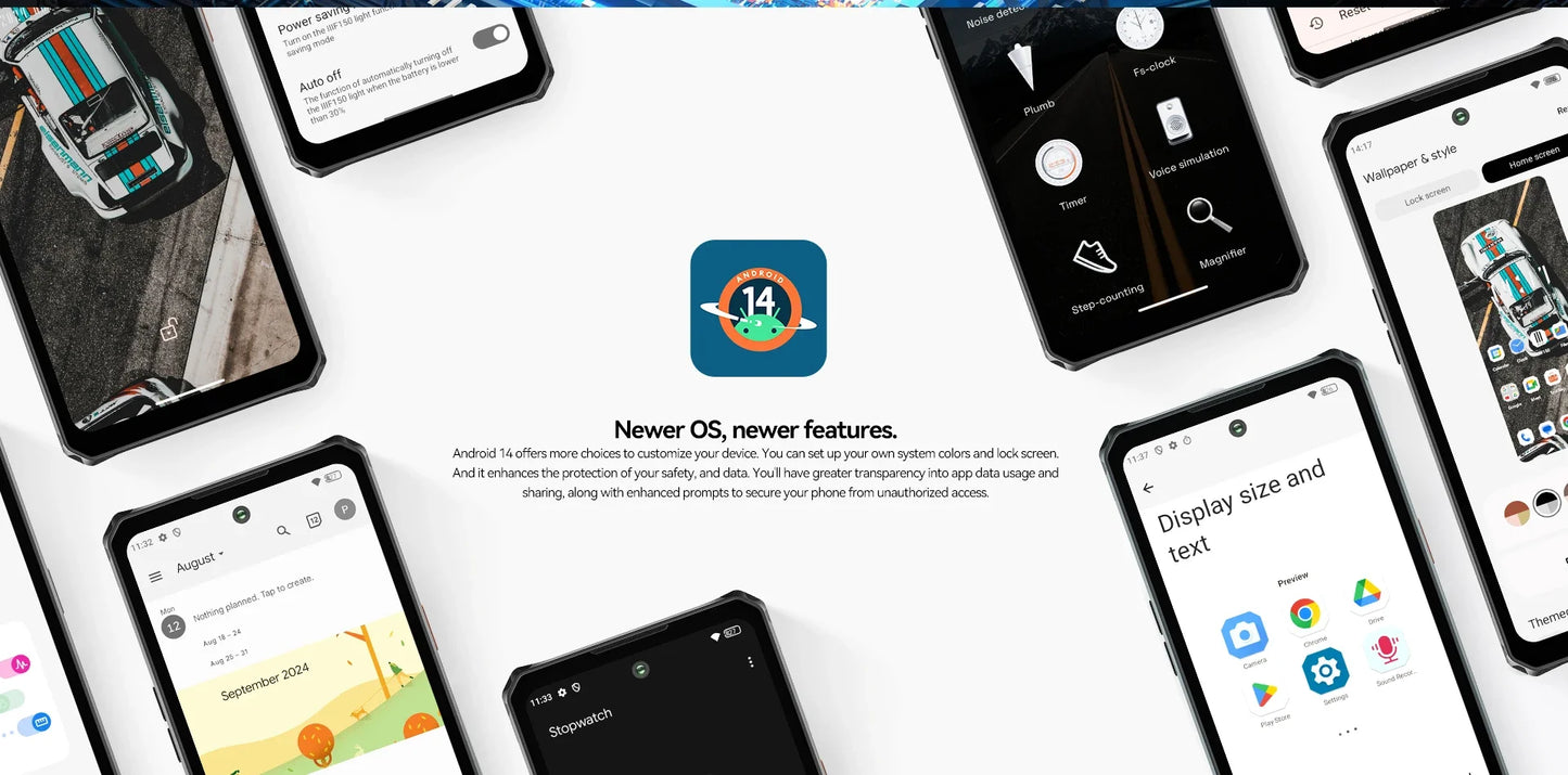 IIIF150 Air3S Rugged Smartphone Phone 6.6" 16GB(4+12) 128GB 16MP Camera Telephone Portable 5500mAh Android 14 NFC Call Phone