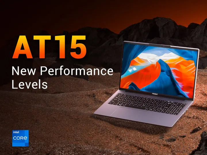 Firebat Laptop AT15 15.6 Inch Intel N150 DDR4 16GB RAM 512GB 1TB SSD 1920*1080 Windows 11 Notebook Backlit Integrated Numpad