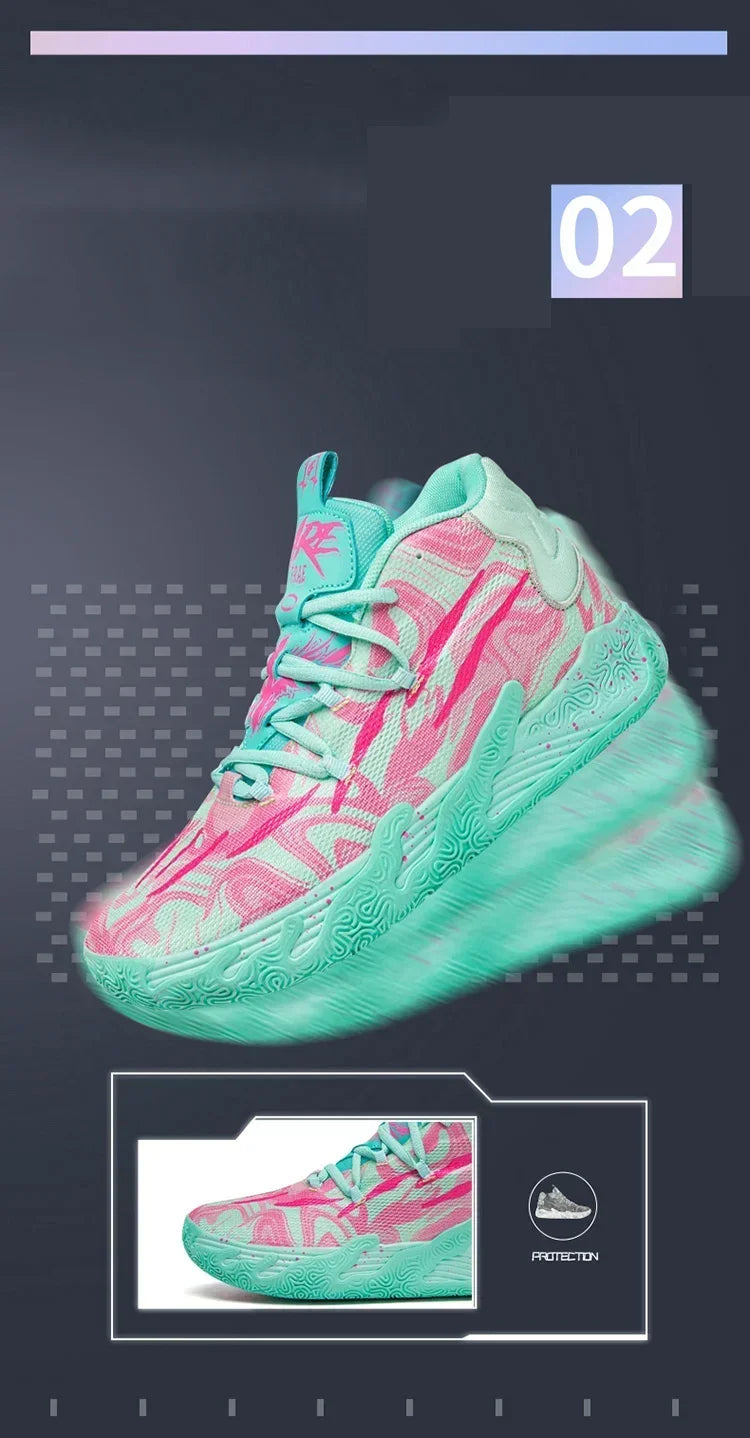 2025 New Basketball Shoes Men Breathable Comfortable Sneakers Training Sports Basketball Sneakers Women Shoes Free Shipping