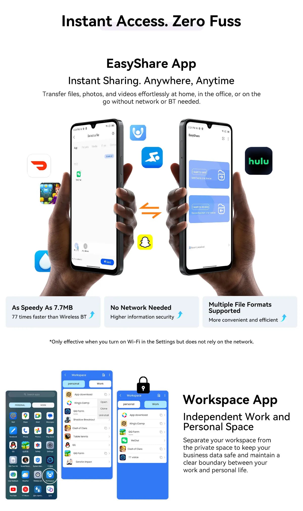 Blackview SHARK 6 AI Smartphone Android 15 Unisoc T8100 5G Mobile Phone 6.88'' Display 120Hz, 8+16GB RAM,128GB+2TB ROM, 5000mAh