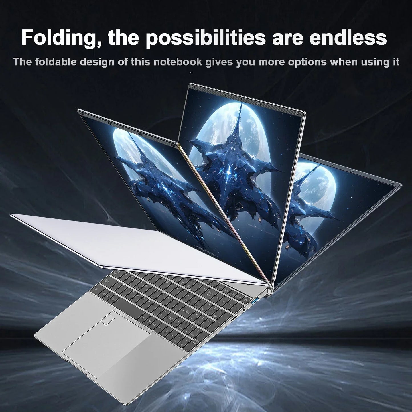 15.6"Laptop Intel Celeron N5095 notebook gamer 32GB RAM 2TB SSD Office Study PC Computer Windows 11 1920*1080 Resolution