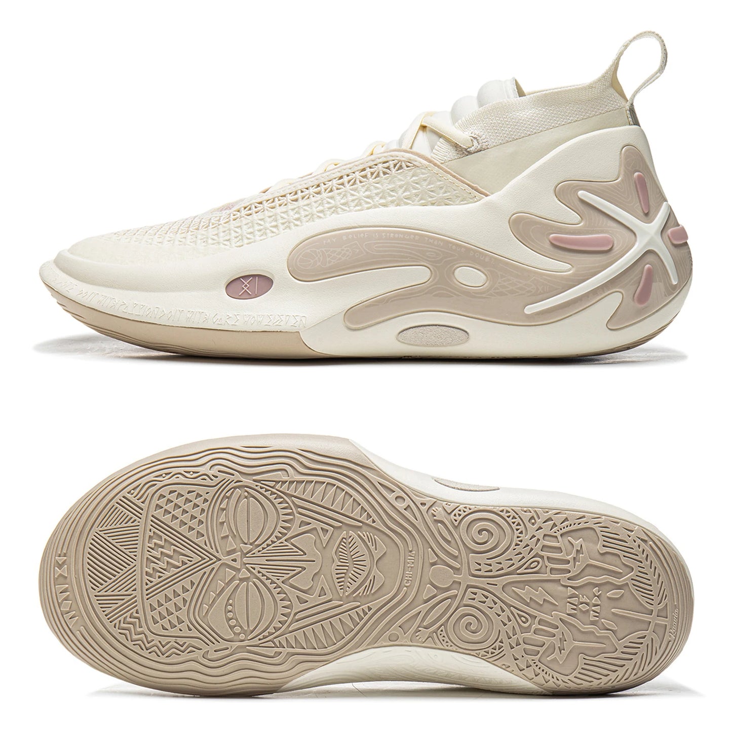 Li-Ning Men's WAY OF WADE 11 WHITE HOT Professional Basketball Shoes Carbon Plate Cushion Support Indoor Sneakers ABAU049