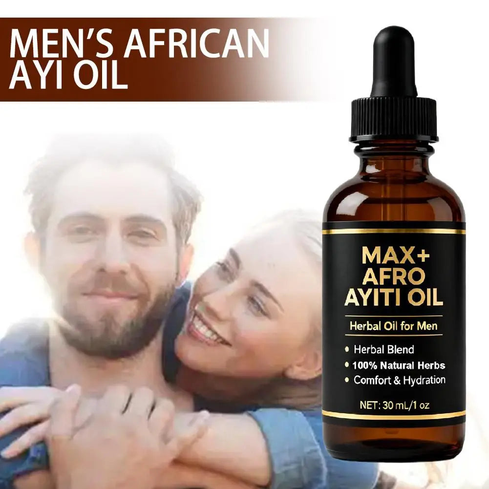 30ml Men's African Ayiti Oil Massage Essence Oil,MAX+AFRO AYITI OIL