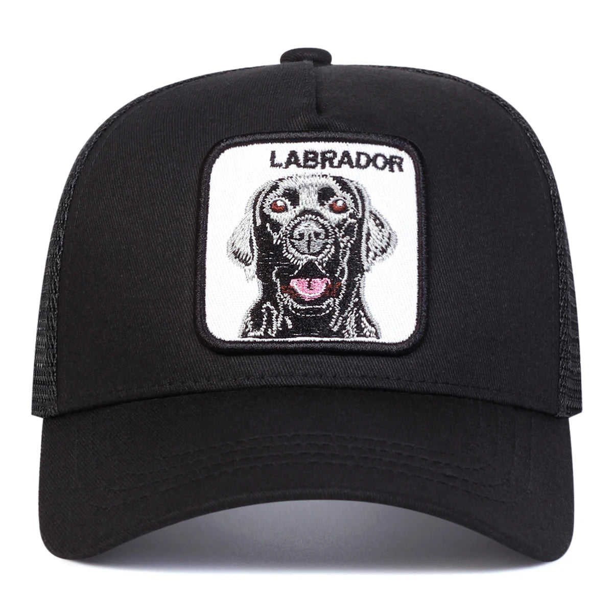 Unisex LABRADOR Dog Embroidery Baseball Net Caps Spring and Summer Outdoor Adjustable Casual Hats Sunscreen Hat Sports Cap