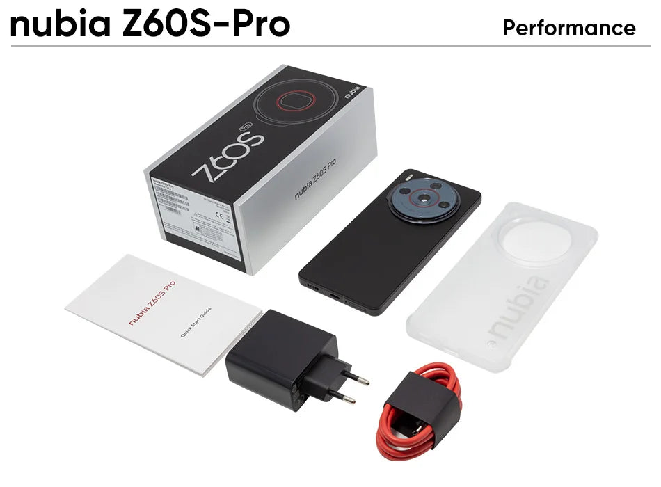 Nubia Z60S Pro Global Version 5G Android Cellphone Snapdragon 8 Gen 2 50MP Triple Camera 120Hz 6.78" AMOLED Screen NFC 5100mAh