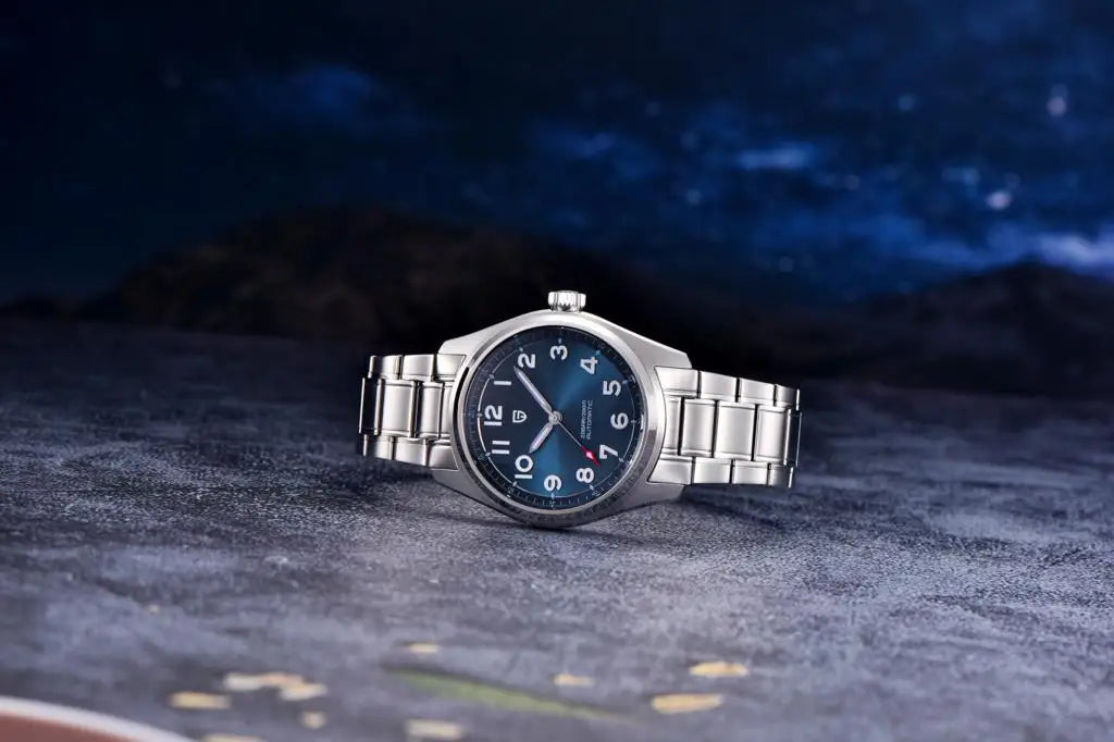 2025 PAGANI DESIGN Luxury Pilot Automatic Mechanical Watch 38MM Sapphire Waterproof Watch for Men Relogio Masculino PD1717 V2