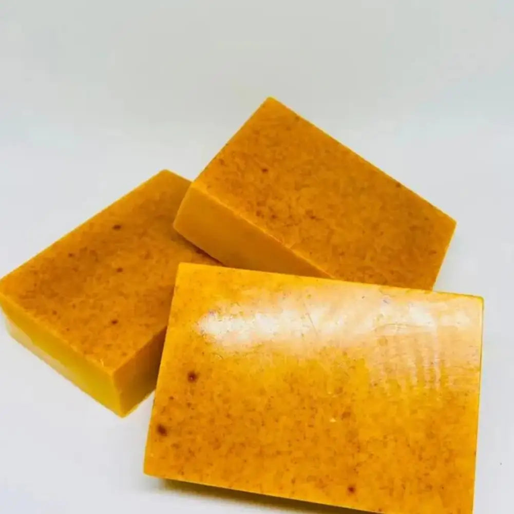 100g Turmeric Hand Made Soap, Lemon Kojic Acid Soap, Shower and Facial Soap Deep Cleaning For Face Body Skin Care