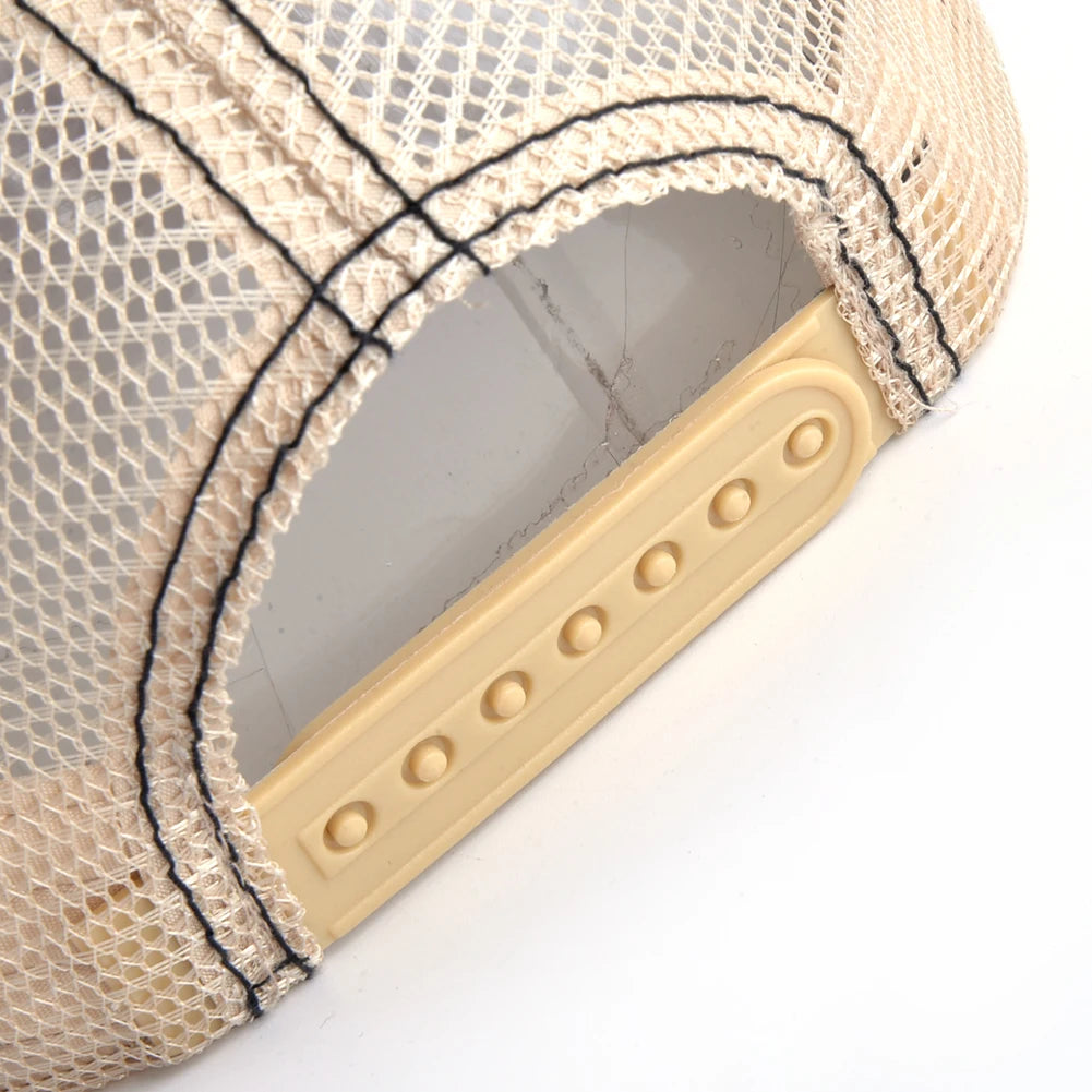 Fashion Trucker Caps With Embroidery Animals Patch Four Seasons Snapback Baseball Cap For Men Women Adjustable Visor Hat