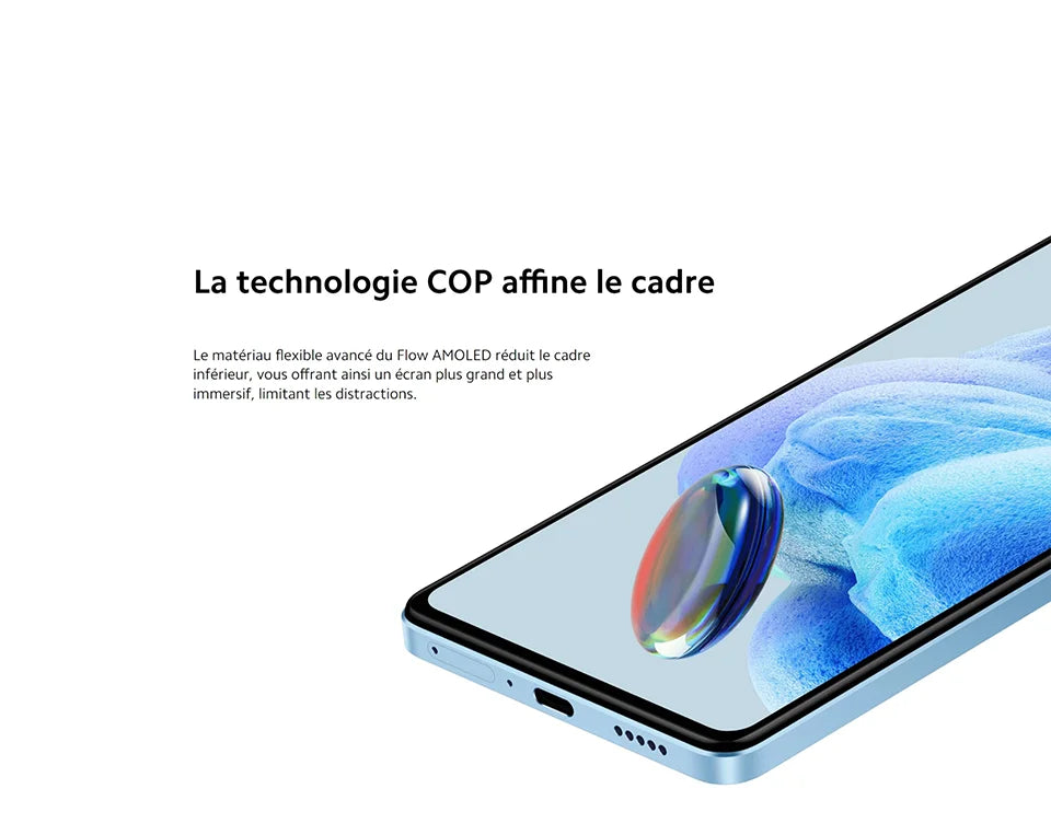 Xiaomi Redmi Note 12 5G Smartphone Global Version 4GB 128GB 6.67 ”Amoed FHD + Snapdragon® 4 48MP Main Camera 33W fast Charge