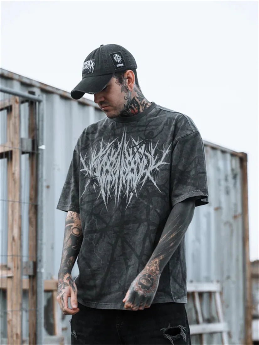 Fashion Men's Cool Trendy Gothic Style T-shirt Womens Summer Autumn 3D Printed Casual Round Neck Short Sleeve New Tee Top 2025 - The Discount Plug