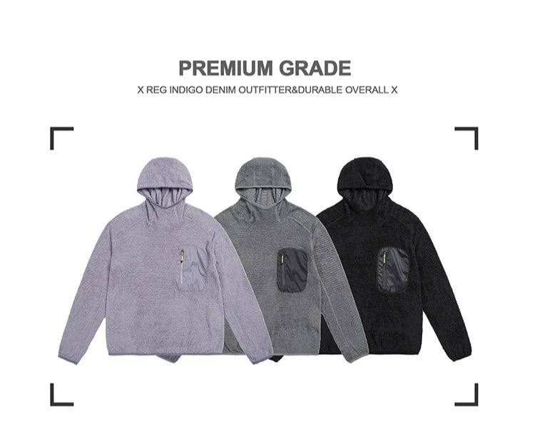 Hooded Pullover: Lightweight Breathability + Long - Lasting Warmth, Redefining Urban Outdoor Comfort - The Discount Plug