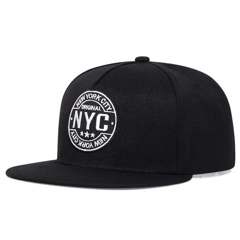 Unisex NEW YORK CITY Letter Embroidery Hip - hop Hats Outdoor Adjustable Casual Baseball Caps Sunscreen Hat - The Discount Plug