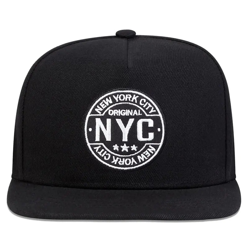 Unisex NEW YORK CITY Letter Embroidery Hip - hop Hats Outdoor Adjustable Casual Baseball Caps Sunscreen Hat - The Discount Plug
