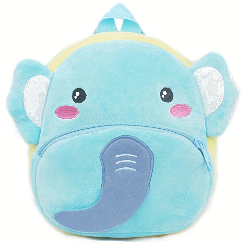 Girls Casual Cute Cartoon Plush Animal Shaped Backpack Shoulder Bag Coin Purse Holiday Gift