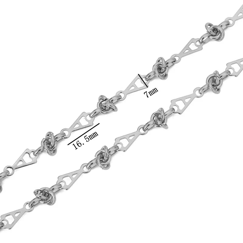 1meter PVD Gold Plated Stainless Steel Thick Large Heavy Chains for Jewelry Making Necklace Bracelet DIY Jewelry Chain Finding - The Discount Plug