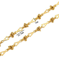 1meter PVD Gold Plated Stainless Steel Thick Large Heavy Chains for Jewelry Making Necklace Bracelet DIY Jewelry Chain Finding - The Discount Plug