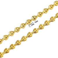 1meter PVD Gold Plated Stainless Steel Thick Large Heavy Chains for Jewelry Making Necklace Bracelet DIY Jewelry Chain Finding - The Discount Plug