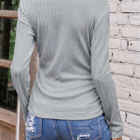 2024 Autumn and Winter Hot Sale Women's Long Sleeve Irregular Slim V Neck Solid Color Knitwear - The Discount Plug