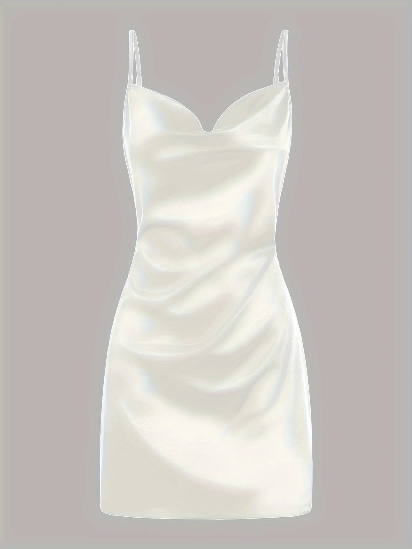 2024 Lady va va voom Satin hip suspender dress women's dress - The Discount Plug