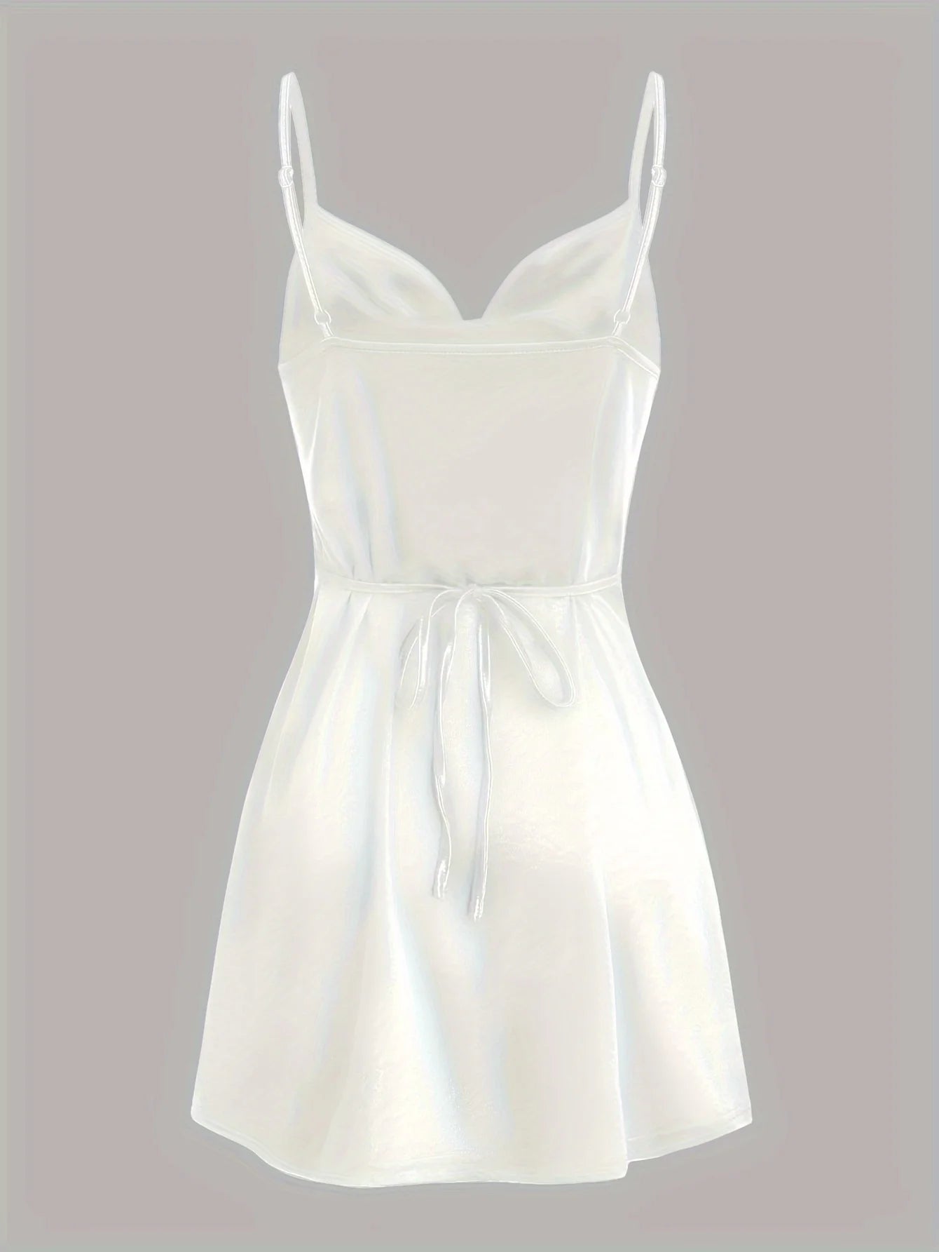 2024 Lady va va voom Satin hip suspender dress women's dress - The Discount Plug