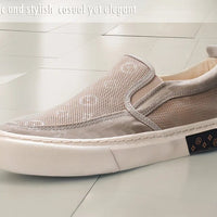 2024 New Men's Canvas Shoes Slip On Flat Outdoor Mens Sneakers Lightweight Driving Loafers Breathable Men's Canvas Shoes SS24611 - The Discount Plug