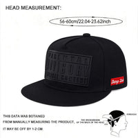 2025 Personalized New ADVISORY Embroidered Street Dance Hip Hop Hat Outdoor Leisure Sunshade Hat Flat Edge Baseball Hat Unisex - The Discount Plug
