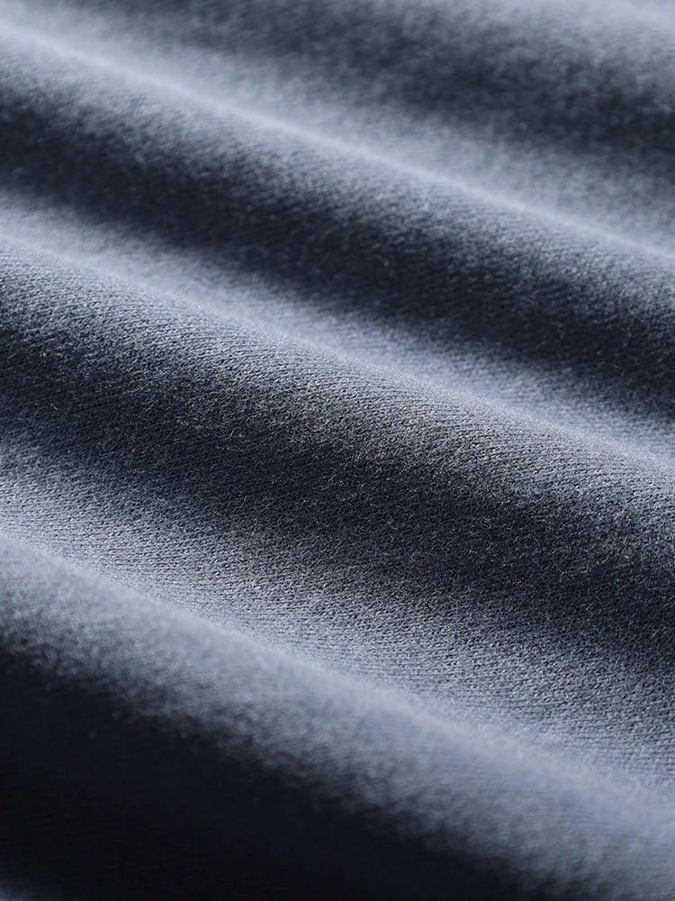 2025 Summer New American Retro Short Sleeve O - neck Solid Color T-shirt Men's Fashion 100% Cotton Washed Casual Terry Cloth Tops - The Discount Plug