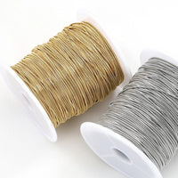 2Meters Stainless Steel Round Snake Chains for Necklace Bracelet Jewelry Making DIY Findings 0.9mm 1.2mm Chain Bulk Wholesale - The Discount Plug