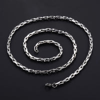4.2mm Chic Stainless Steel Necklace Chunky Link Neck Chain for Men Women Hiphop Rock Punk Boy Choker Gold Color Metal Jewelry - The Discount Plug